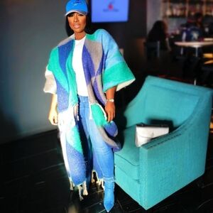 Oversized Tassel Cardigan Shacket Duster